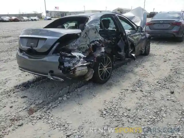 4 Photograph of a damaged car W1KWF8DB8MR640516 MERCEDES-BENZ C-CLASS 2021