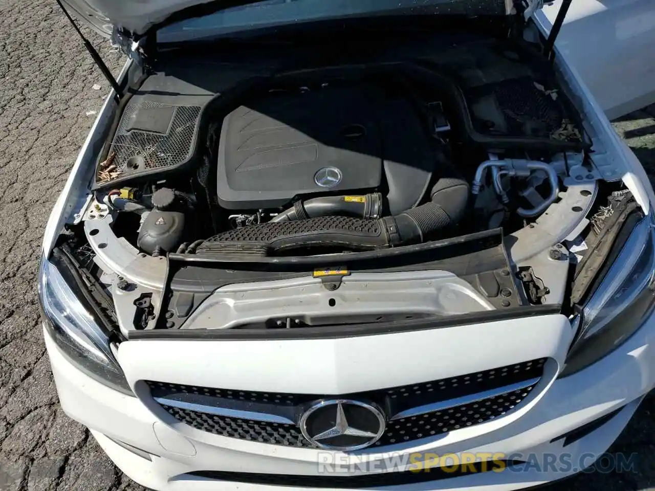 11 Photograph of a damaged car W1KWF8DB8MR646607 MERCEDES-BENZ C-CLASS 2021