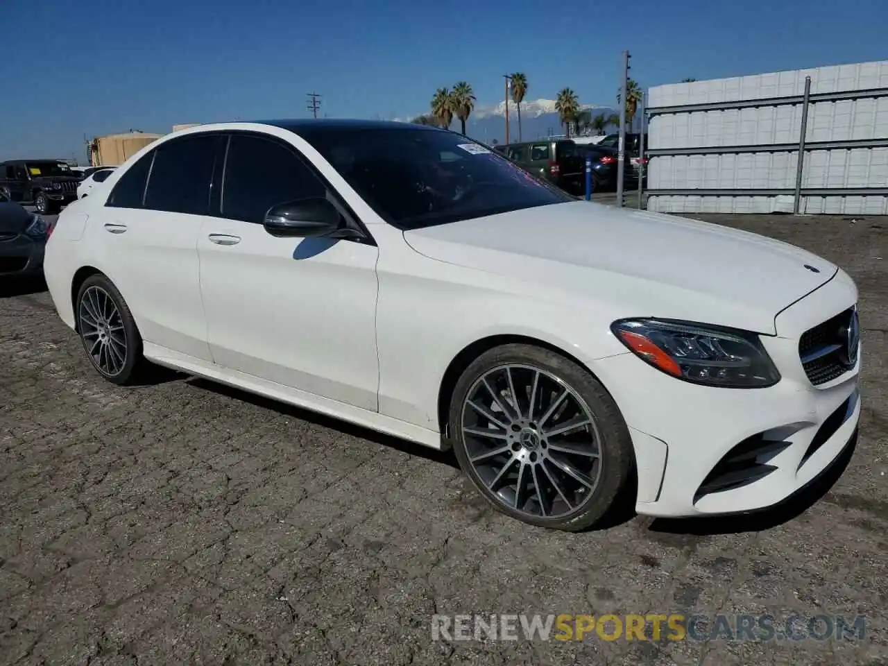 4 Photograph of a damaged car W1KWF8DB8MR646607 MERCEDES-BENZ C-CLASS 2021