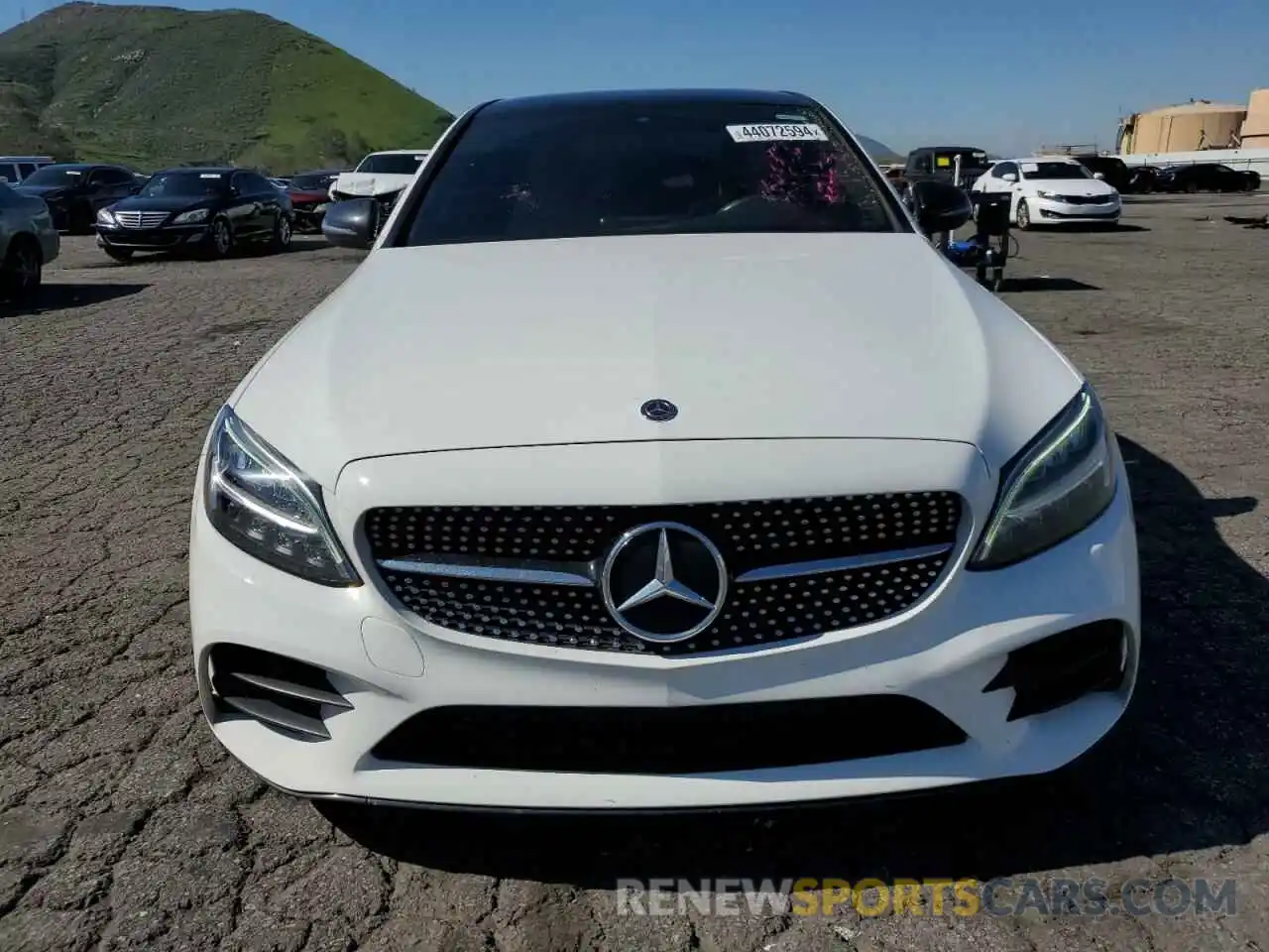 5 Photograph of a damaged car W1KWF8DB8MR646607 MERCEDES-BENZ C-CLASS 2021