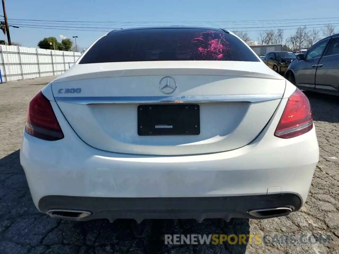 6 Photograph of a damaged car W1KWF8DB8MR646607 MERCEDES-BENZ C-CLASS 2021