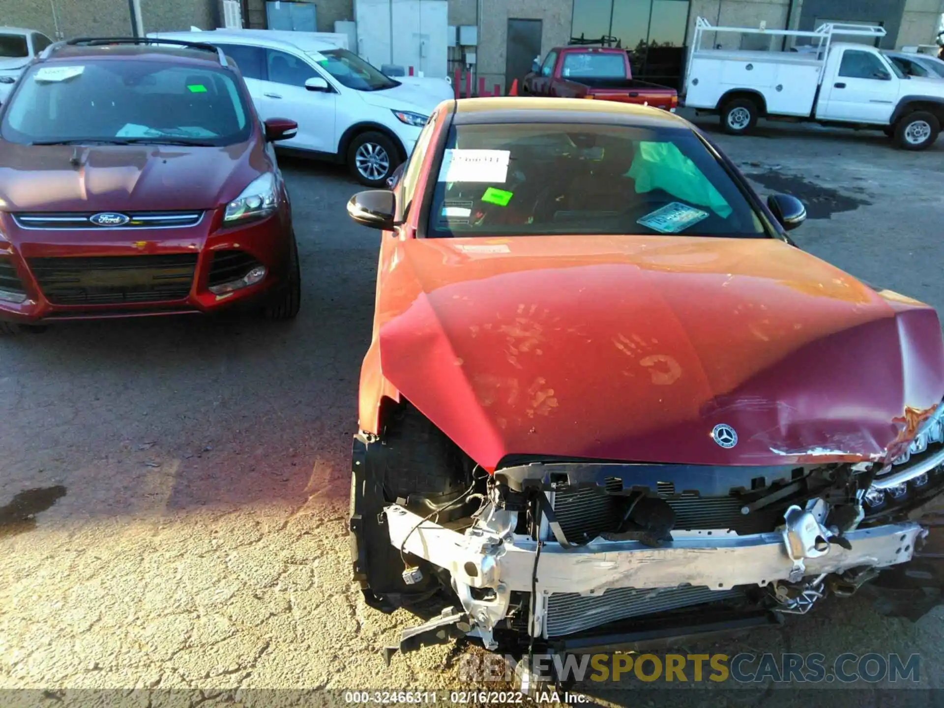 6 Photograph of a damaged car W1KWF8DB9MR620243 MERCEDES-BENZ C-CLASS 2021