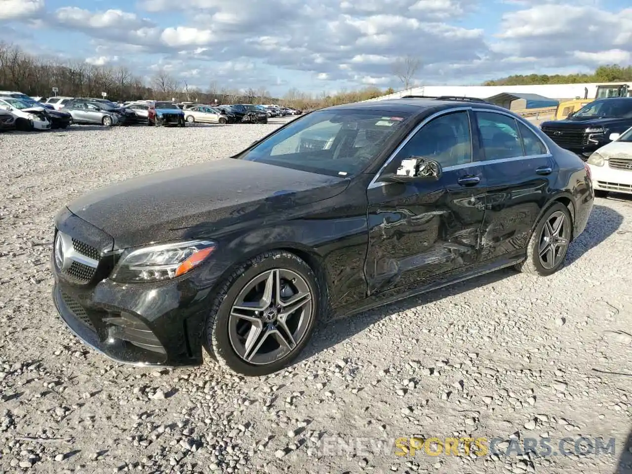 1 Photograph of a damaged car W1KWF8DBXMR618940 MERCEDES-BENZ C-CLASS 2021