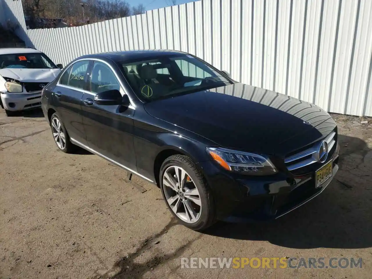 1 Photograph of a damaged car W1KWF8EB0MR631873 MERCEDES-BENZ C-CLASS 2021