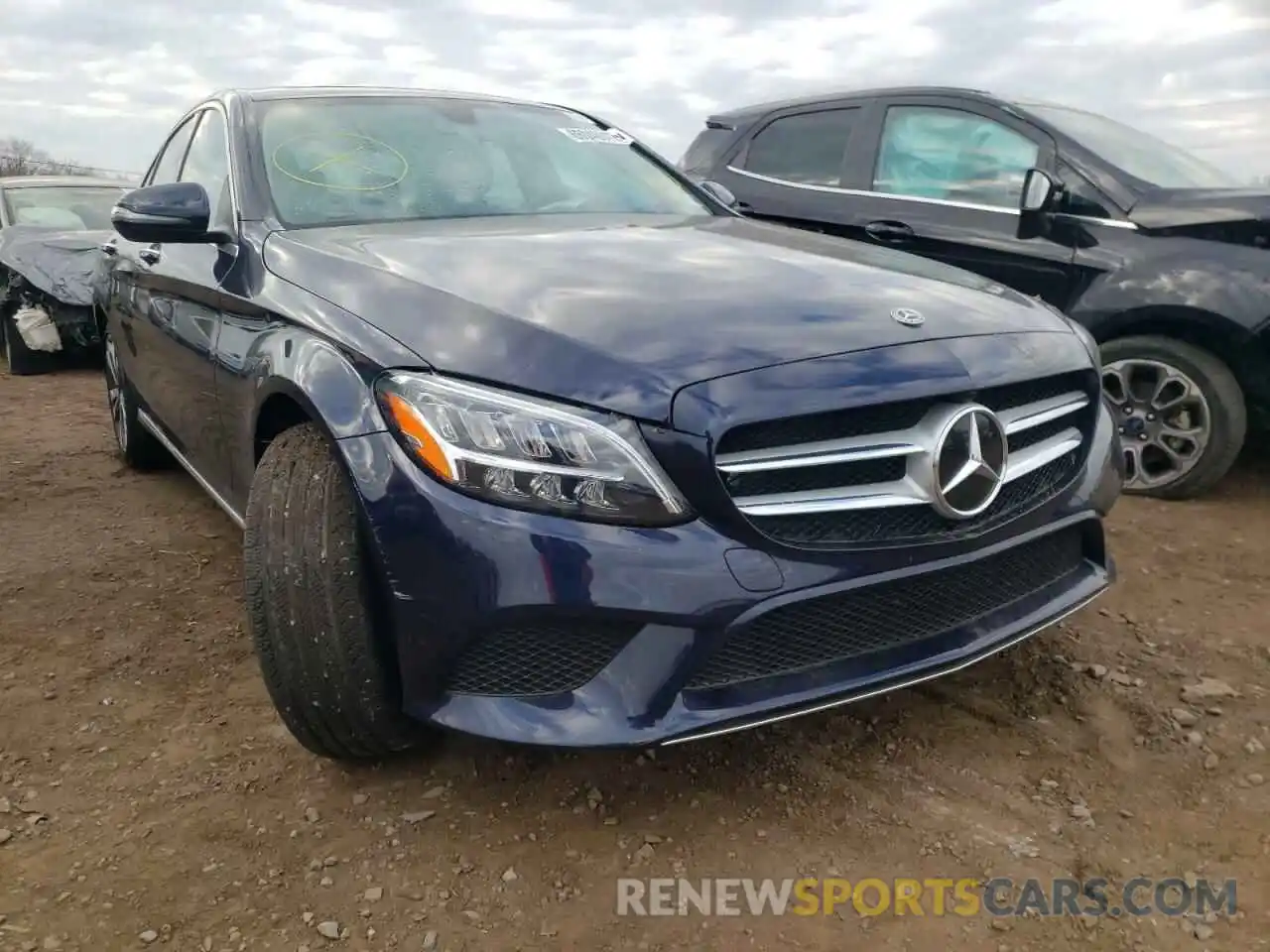 1 Photograph of a damaged car W1KWF8EB0MR635941 MERCEDES-BENZ C-CLASS 2021