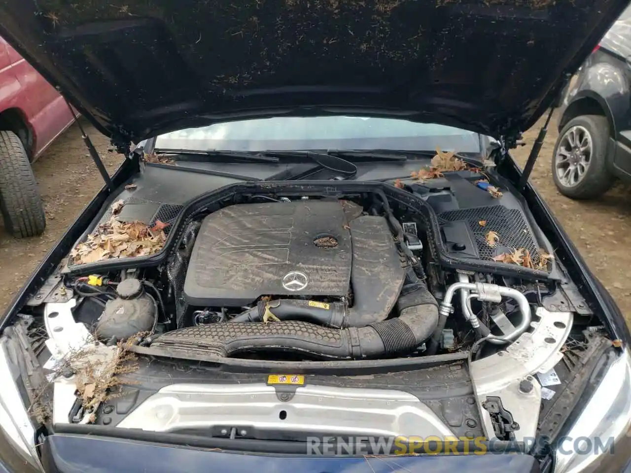 7 Photograph of a damaged car W1KWF8EB0MR635941 MERCEDES-BENZ C-CLASS 2021