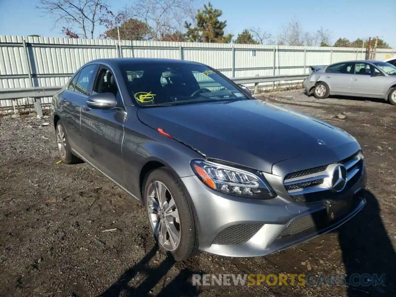 1 Photograph of a damaged car W1KWF8EB0MR638130 MERCEDES-BENZ C-CLASS 2021