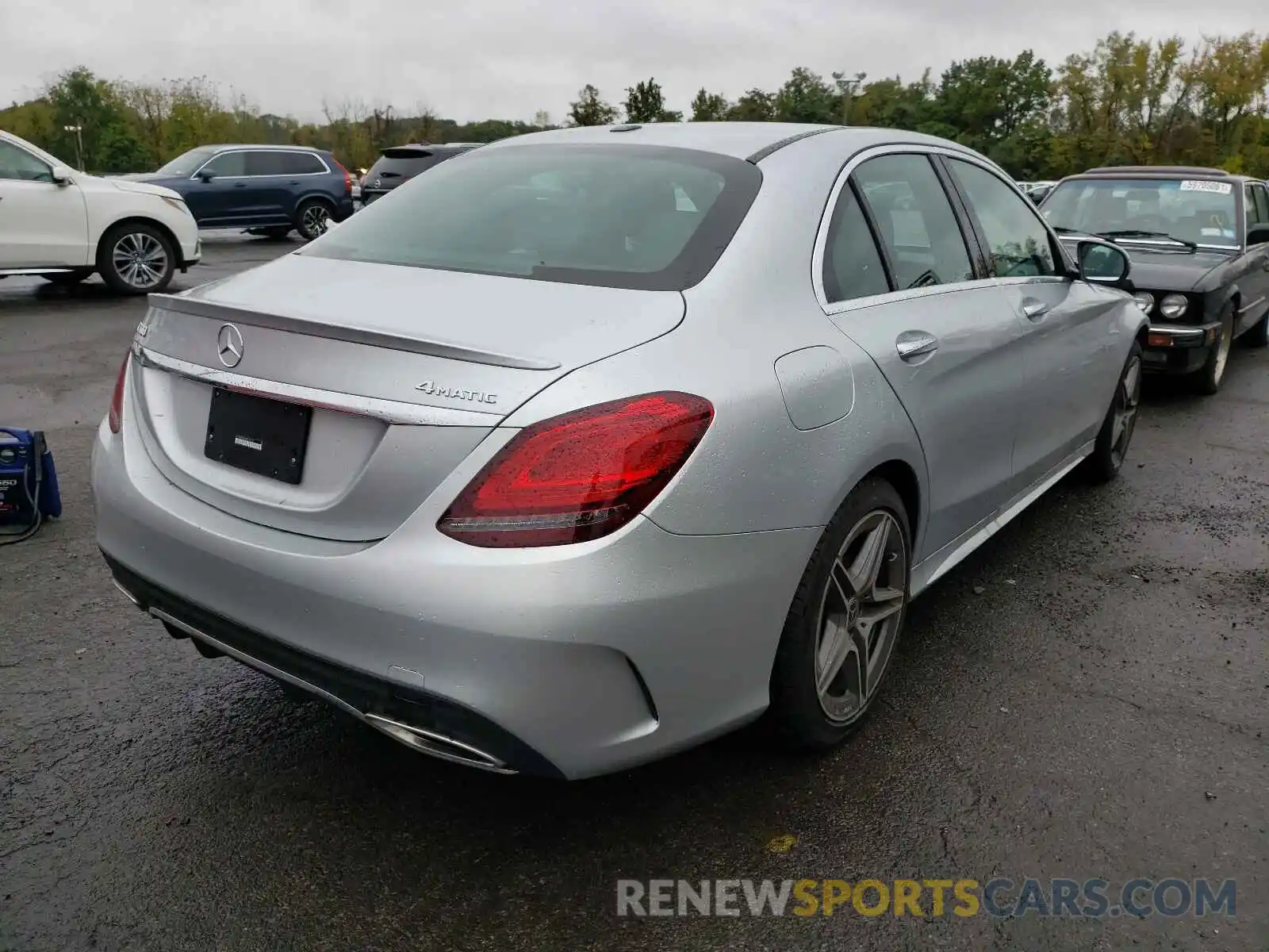 4 Photograph of a damaged car W1KWF8EB1MR616329 MERCEDES-BENZ C-CLASS 2021