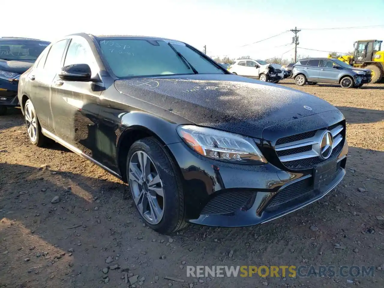 1 Photograph of a damaged car W1KWF8EB1MR627668 MERCEDES-BENZ C-CLASS 2021