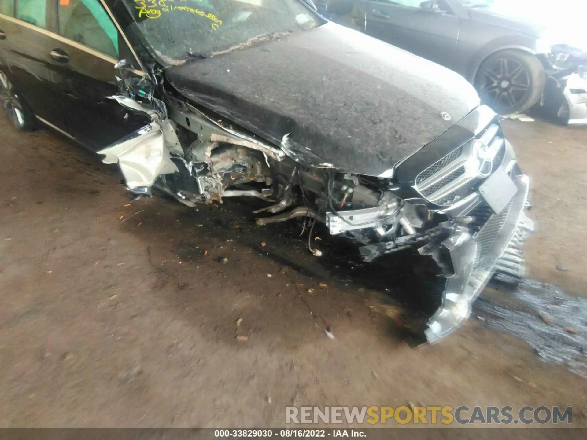 6 Photograph of a damaged car W1KWF8EB1MR645684 MERCEDES-BENZ C-CLASS 2021