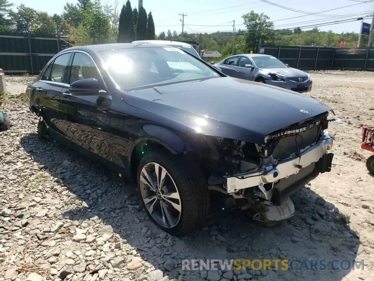 1 Photograph of a damaged car W1KWF8EB1MR646902 MERCEDES-BENZ C-CLASS 2021