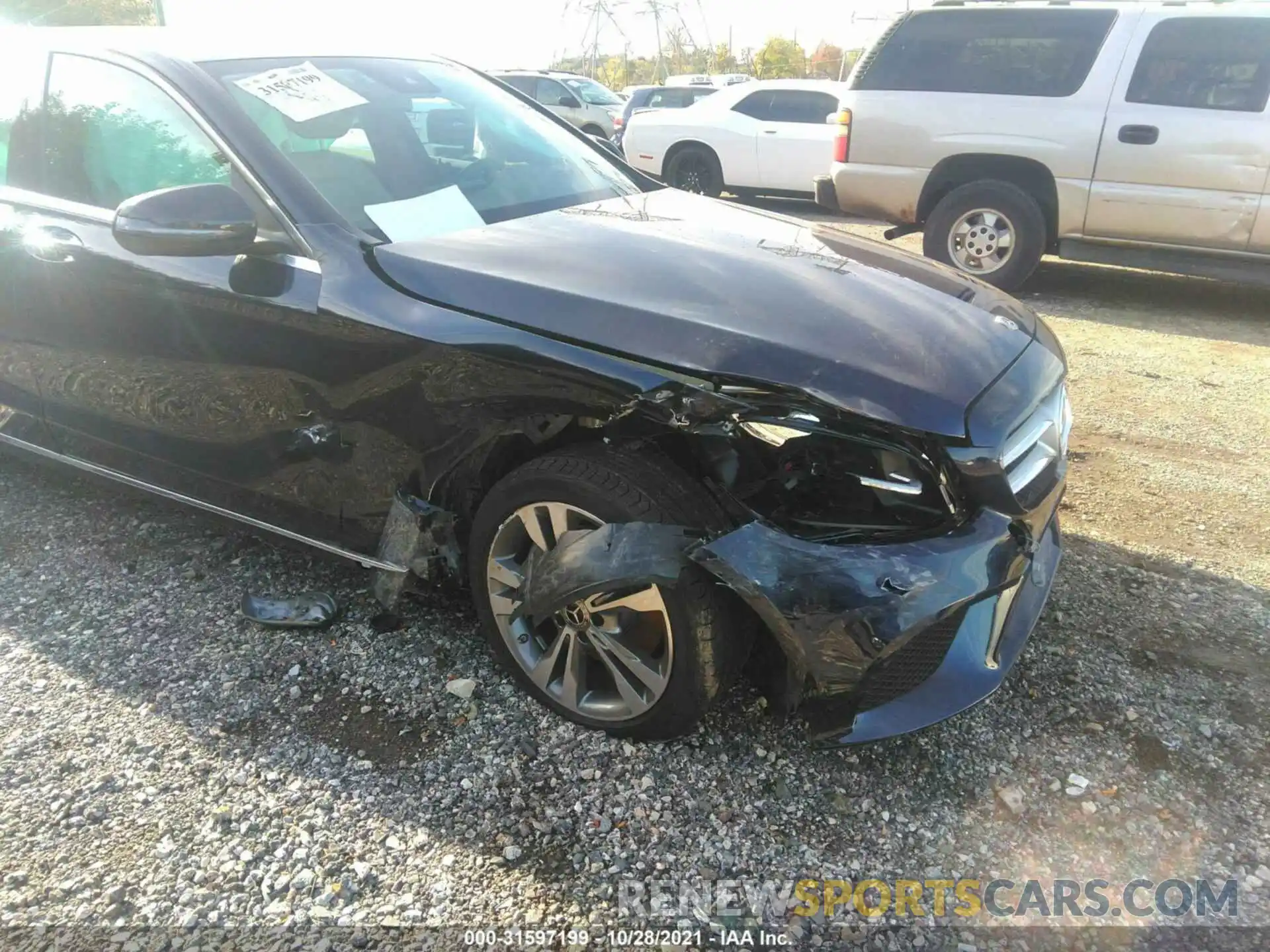 6 Photograph of a damaged car W1KWF8EB1MR652117 MERCEDES-BENZ C-CLASS 2021