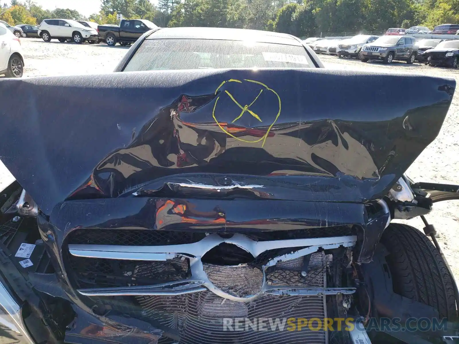 7 Photograph of a damaged car W1KWF8EB2MR640655 MERCEDES-BENZ C-CLASS 2021