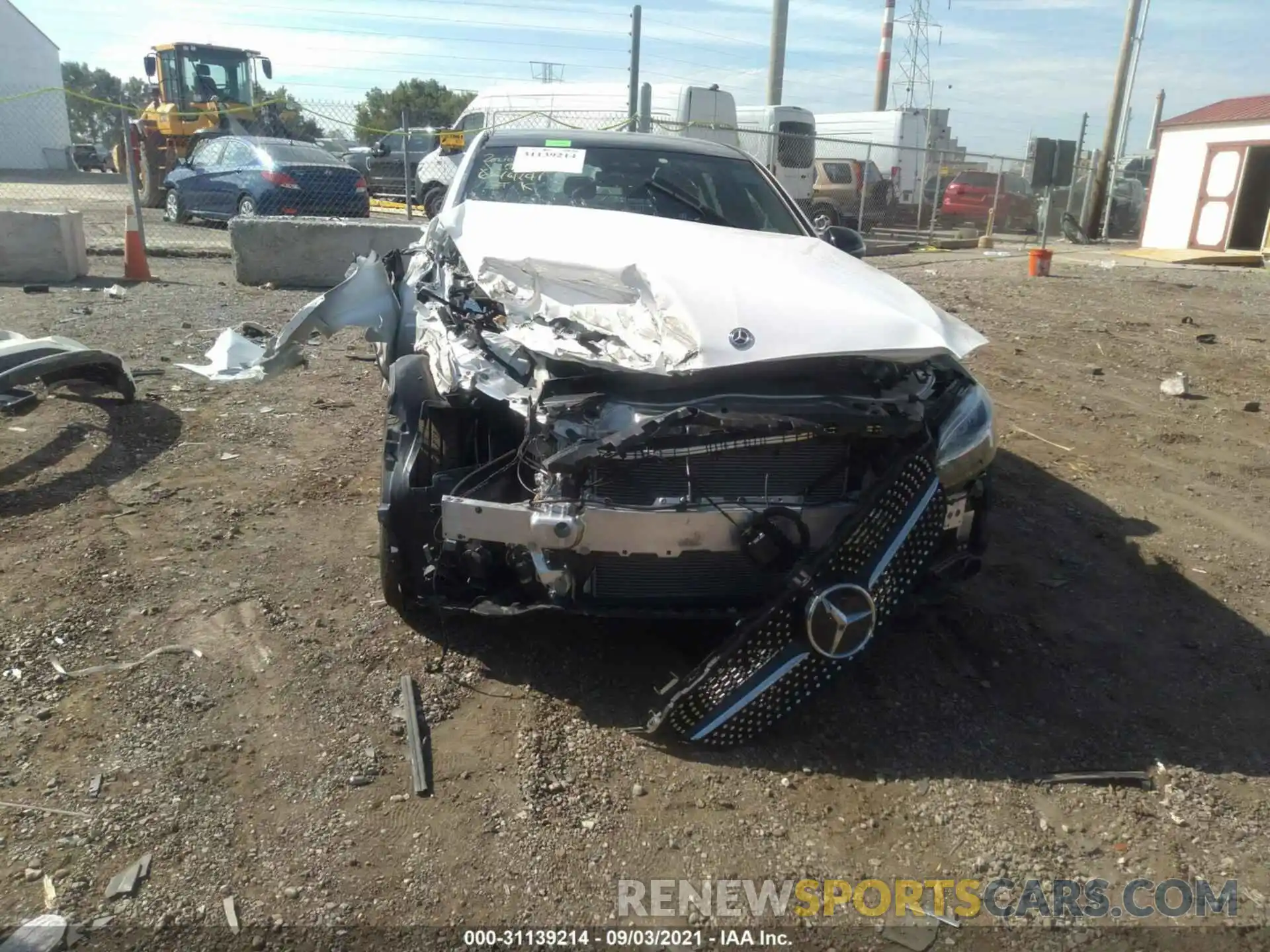 6 Photograph of a damaged car W1KWF8EB2MR644141 MERCEDES-BENZ C-CLASS 2021