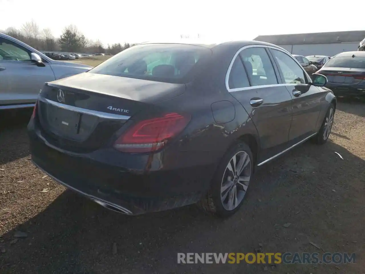 4 Photograph of a damaged car W1KWF8EB2MR649047 MERCEDES-BENZ C-CLASS 2021