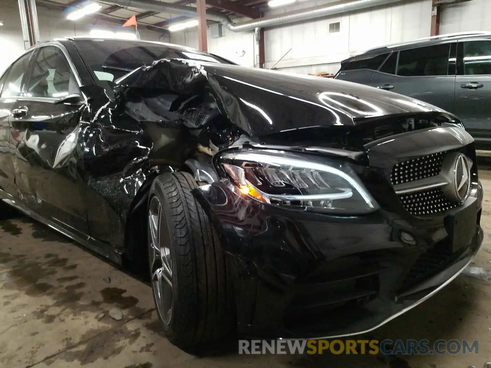 9 Фотография поврежденного автомобиля W1KWF8EB3MR610323 MERCEDES-BENZ C CLASS 2021