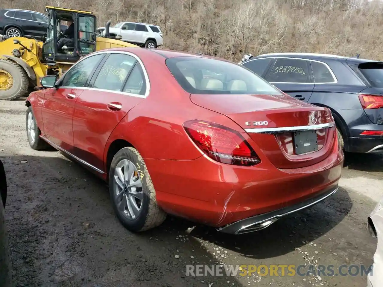 3 Photograph of a damaged car W1KWF8EB3MR611388 MERCEDES-BENZ C-CLASS 2021