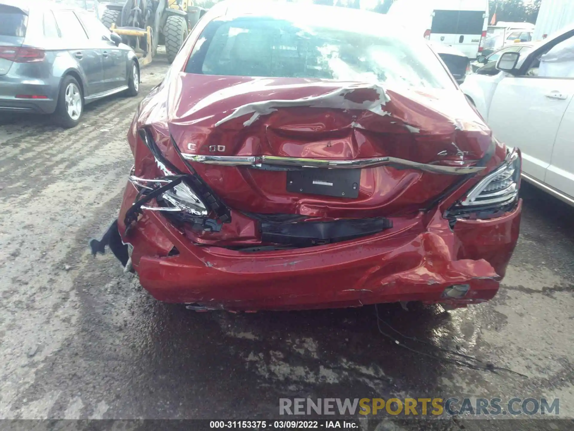 6 Photograph of a damaged car W1KWF8EB3MR620365 MERCEDES-BENZ C-CLASS 2021