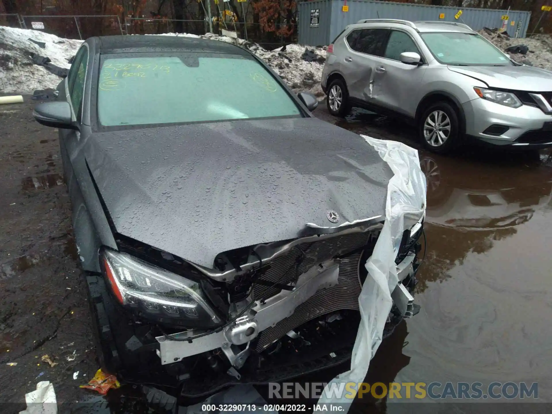 6 Photograph of a damaged car W1KWF8EB3MR630541 MERCEDES-BENZ C-CLASS 2021