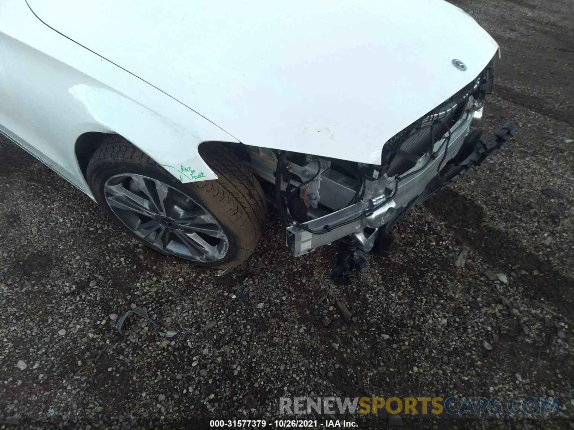 6 Photograph of a damaged car W1KWF8EB3MR632984 MERCEDES-BENZ C-CLASS 2021