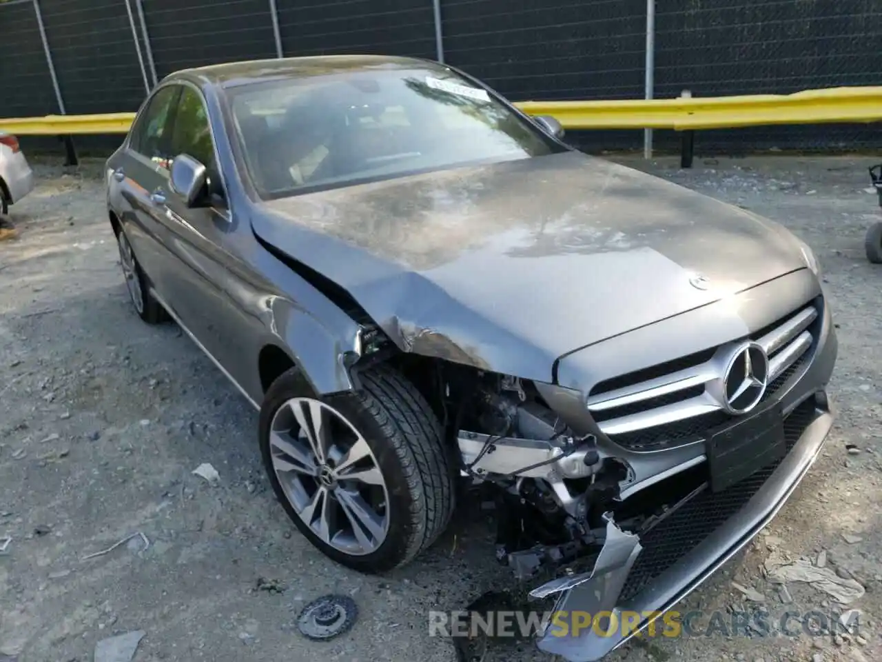 9 Photograph of a damaged car W1KWF8EB3MR643144 MERCEDES-BENZ C-CLASS 2021