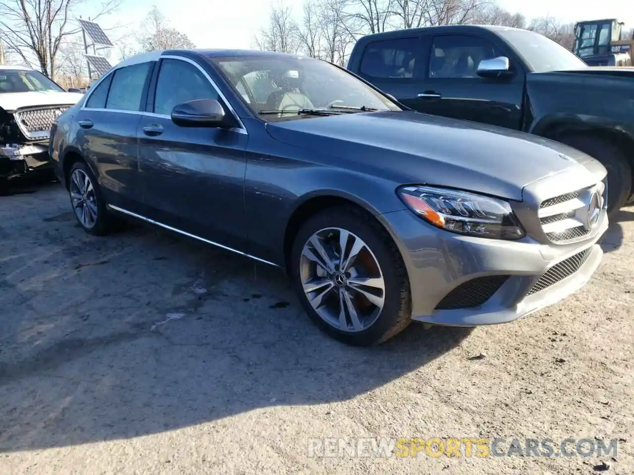 1 Photograph of a damaged car W1KWF8EB3MR648618 MERCEDES-BENZ C-CLASS 2021