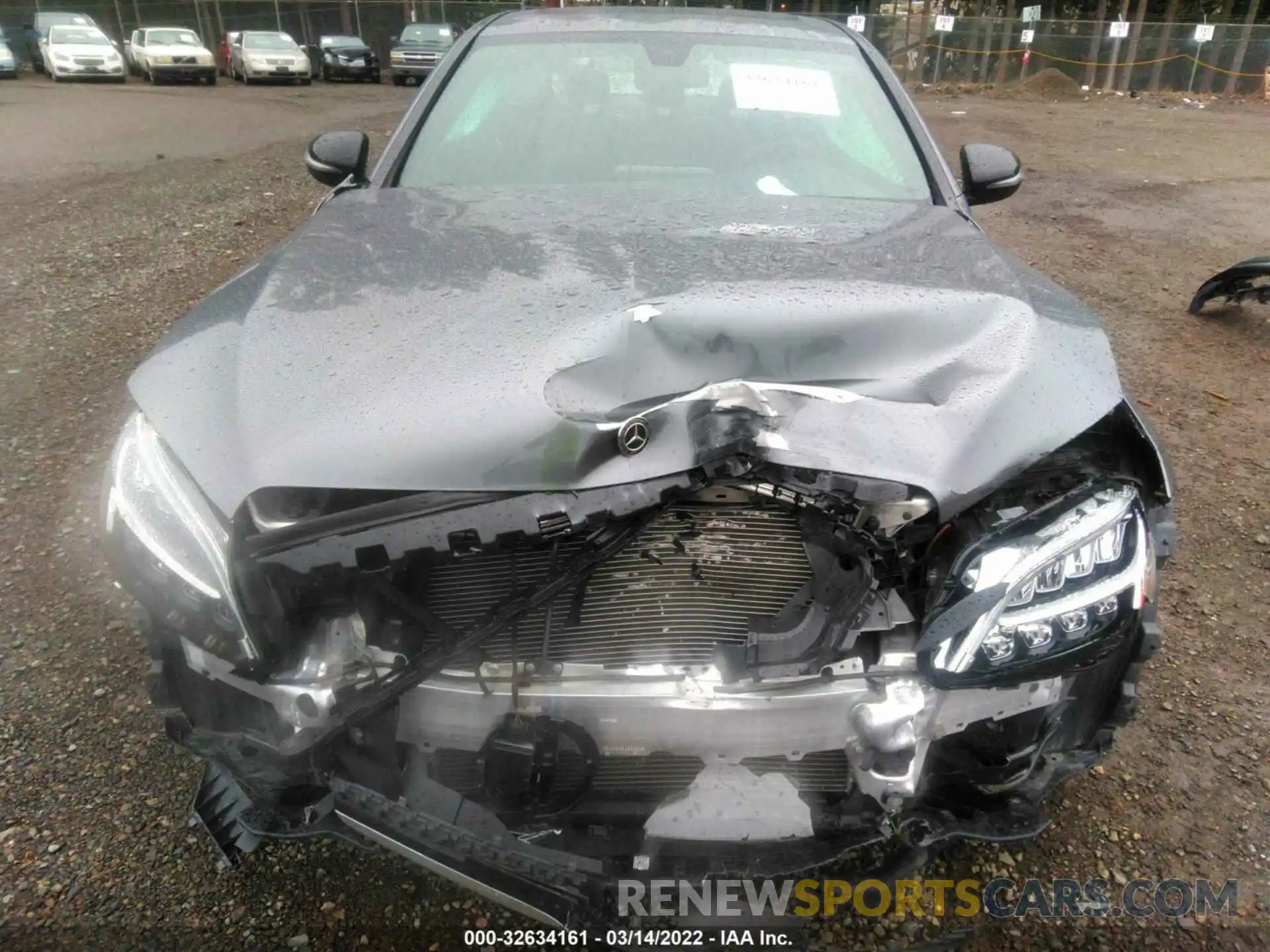 6 Photograph of a damaged car W1KWF8EB3MR653477 MERCEDES-BENZ C-CLASS 2021