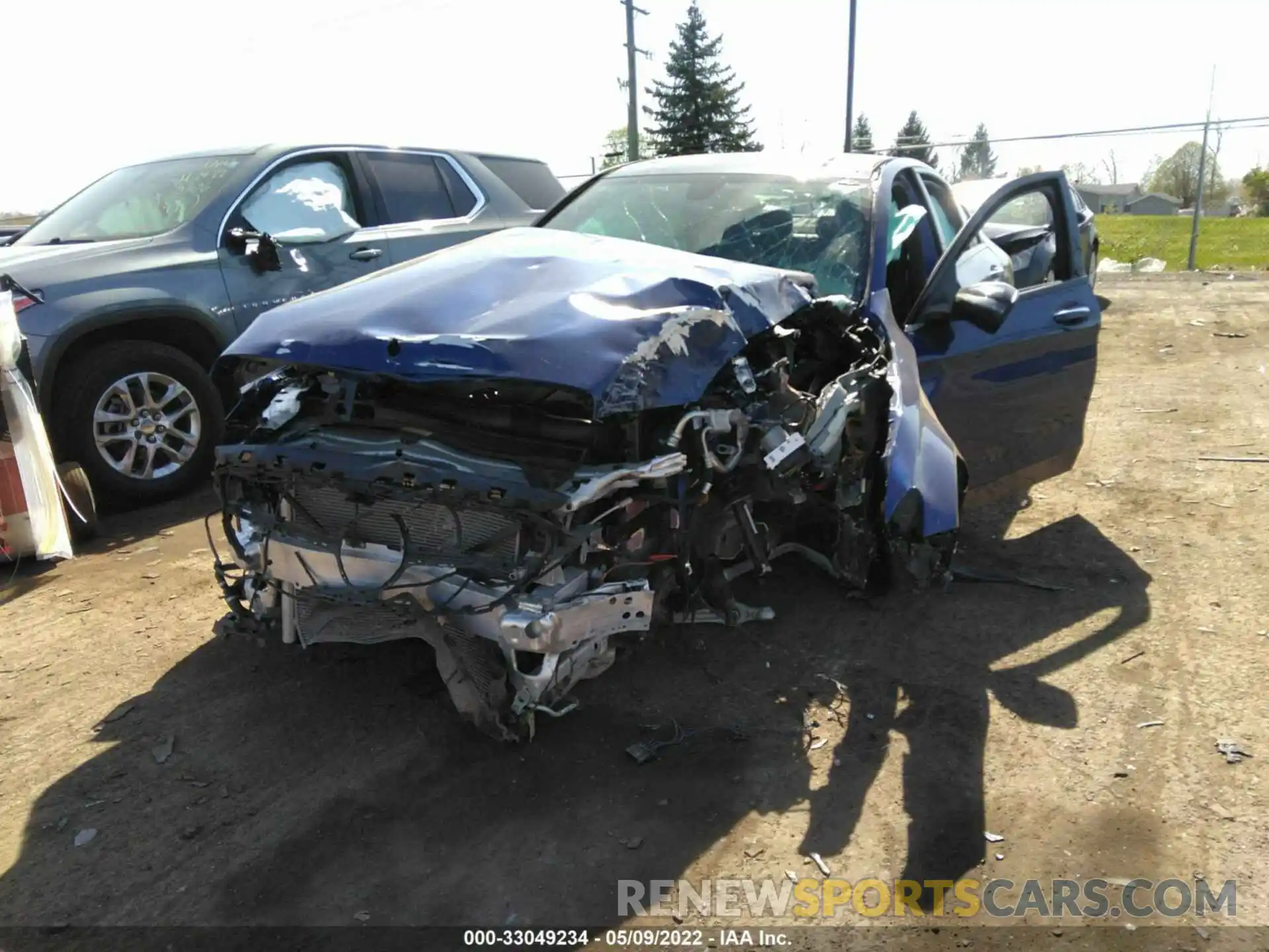 6 Photograph of a damaged car W1KWF8EB4MR648675 MERCEDES-BENZ C-CLASS 2021