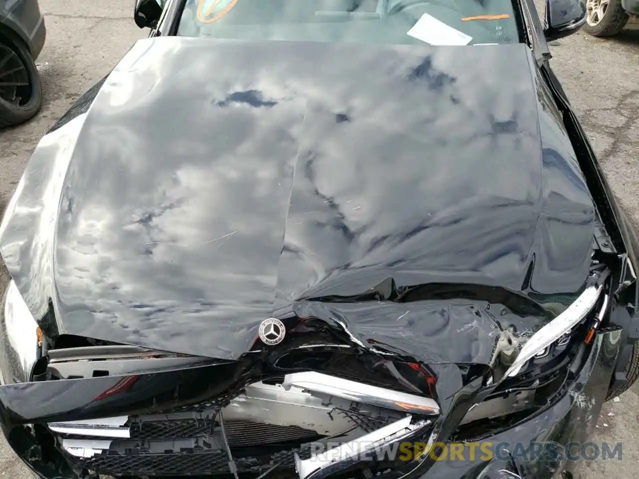 7 Photograph of a damaged car W1KWF8EB5MR634476 MERCEDES-BENZ C-CLASS 2021