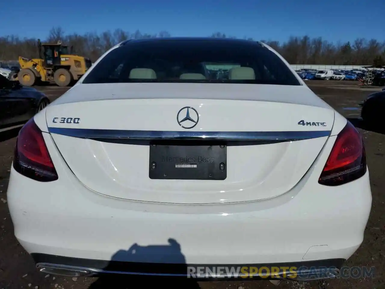 6 Photograph of a damaged car W1KWF8EB6MR643039 MERCEDES-BENZ C-CLASS 2021