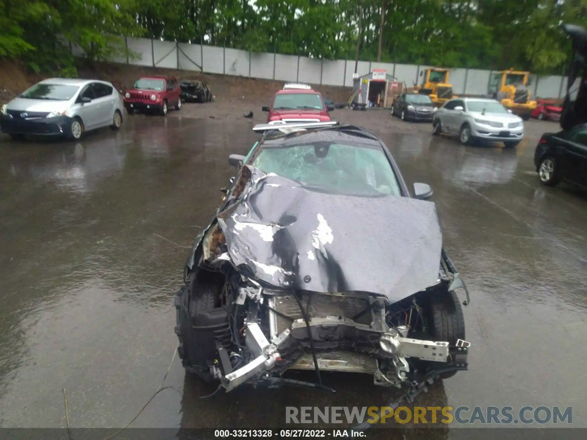 6 Photograph of a damaged car W1KWF8EB7MR604038 MERCEDES-BENZ C-CLASS 2021