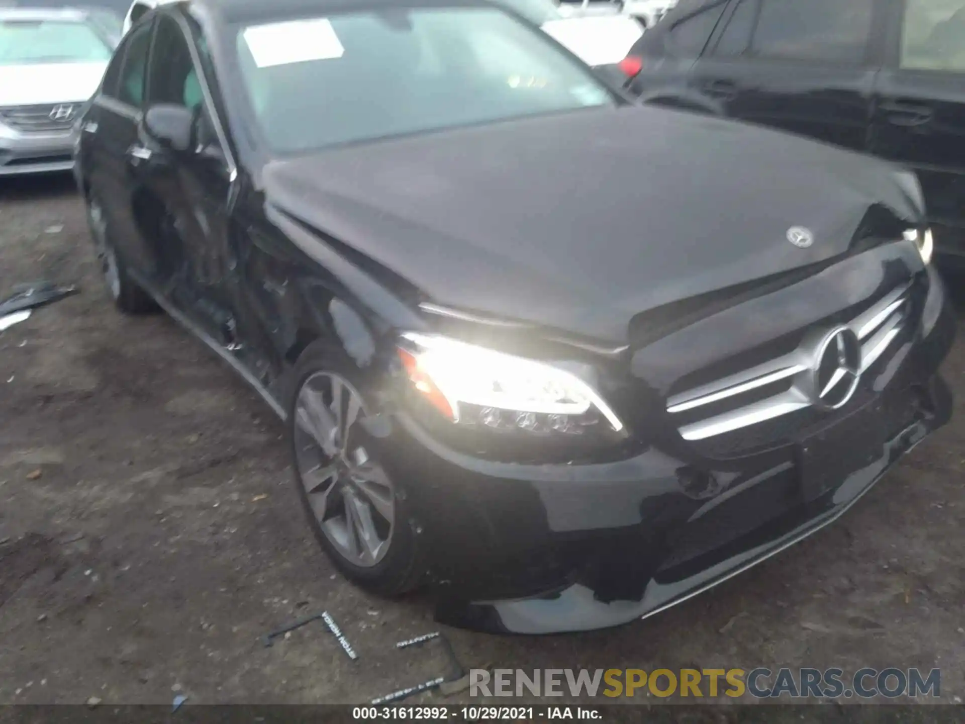 6 Photograph of a damaged car W1KWF8EB7MR634740 MERCEDES-BENZ C-CLASS 2021