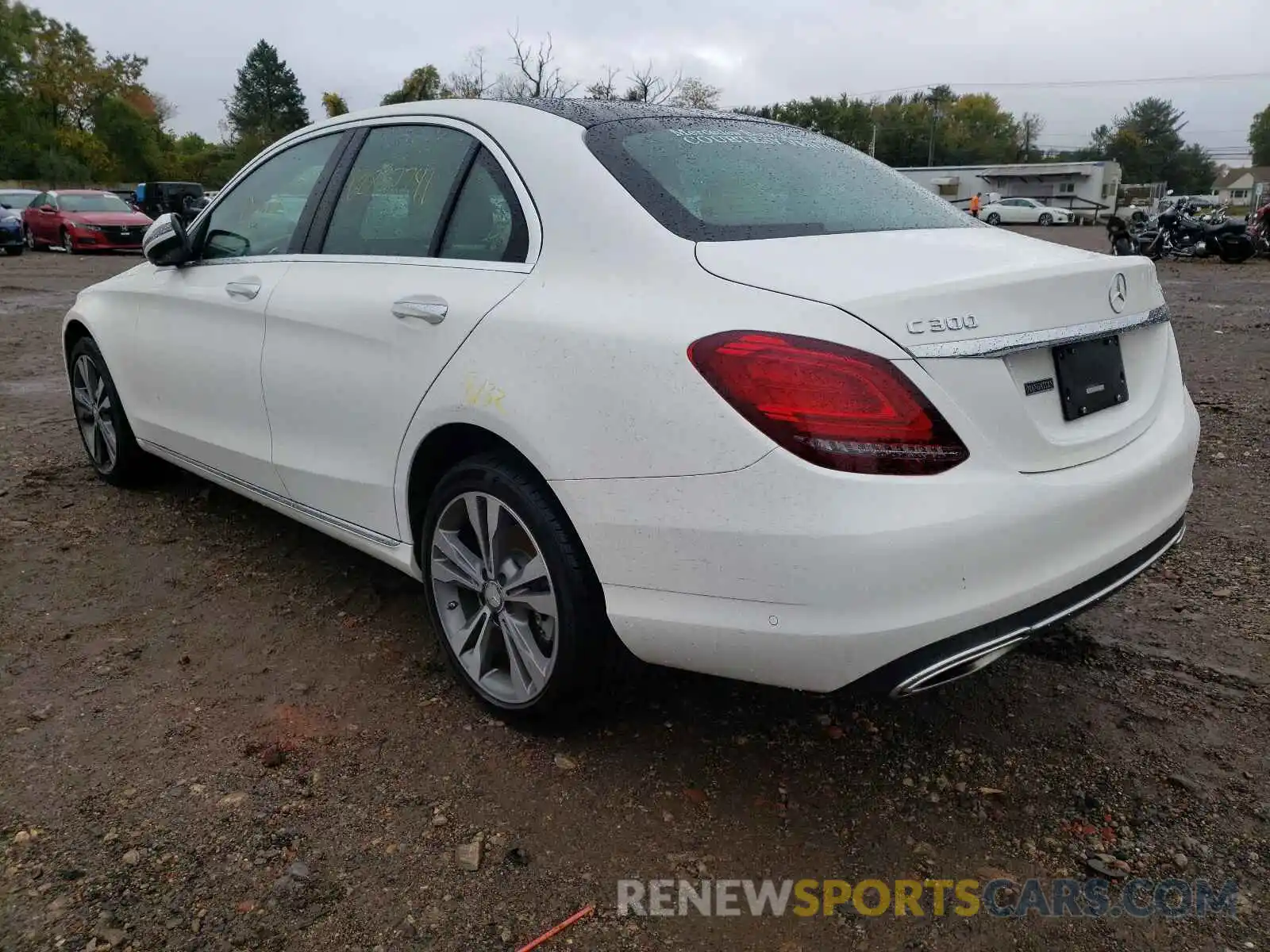 3 Photograph of a damaged car W1KWF8EB8MR623746 MERCEDES-BENZ C-CLASS 2021