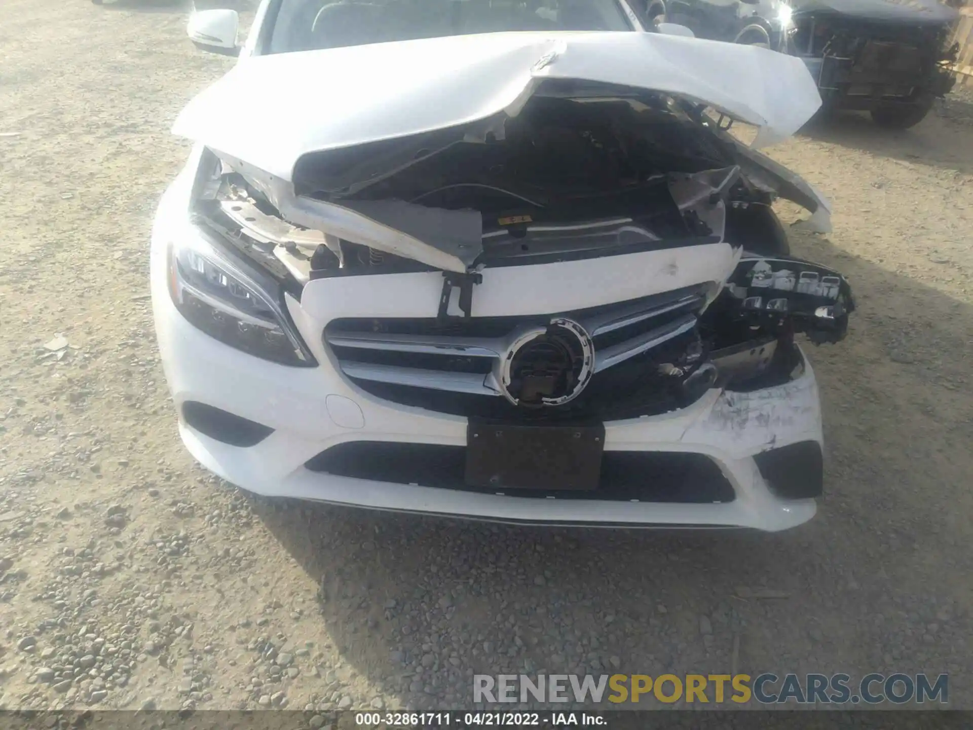 6 Photograph of a damaged car W1KWF8EB8MR642555 MERCEDES-BENZ C-CLASS 2021