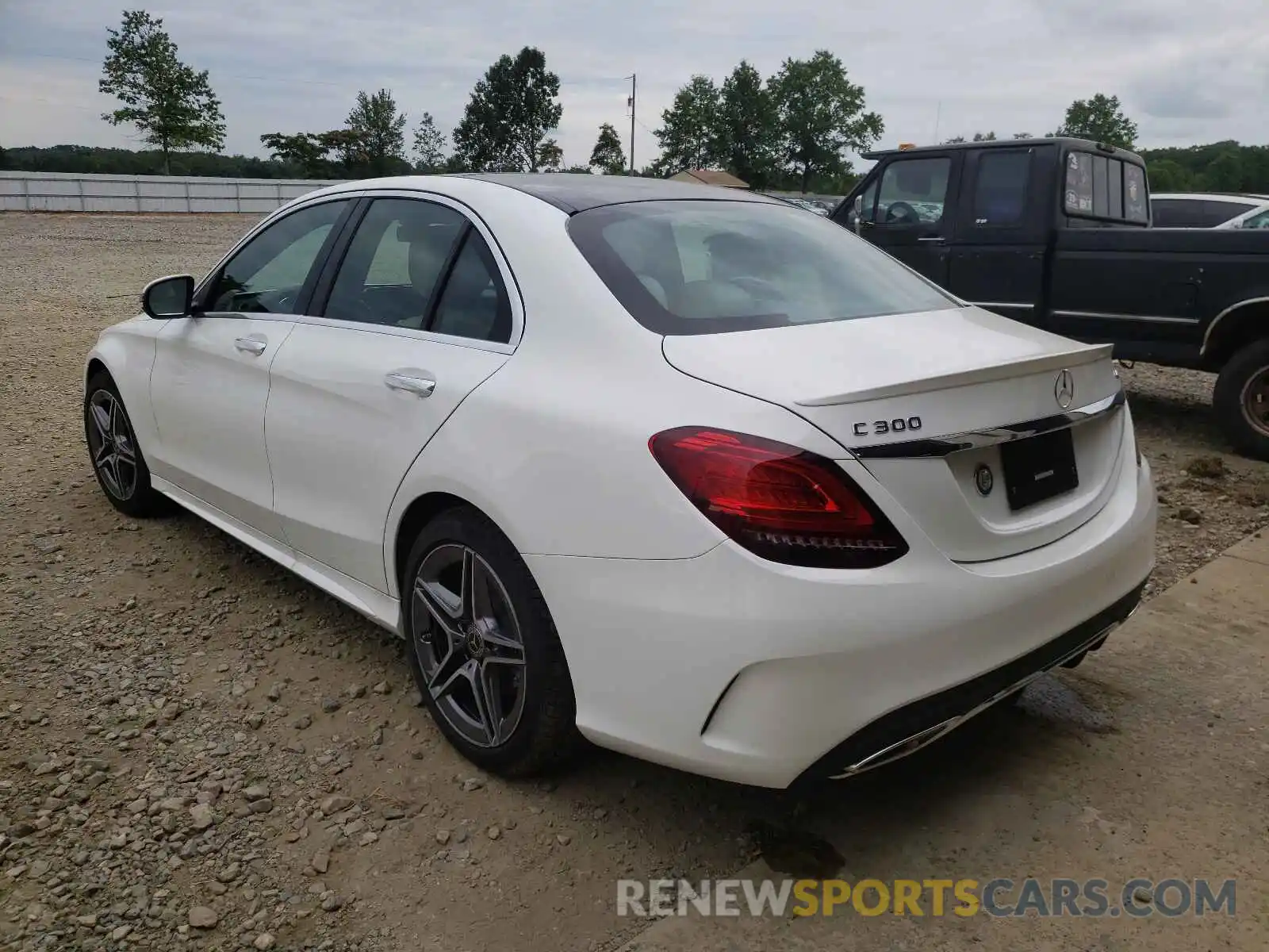 3 Photograph of a damaged car W1KWF8EB8MR643737 MERCEDES-BENZ C-CLASS 2021