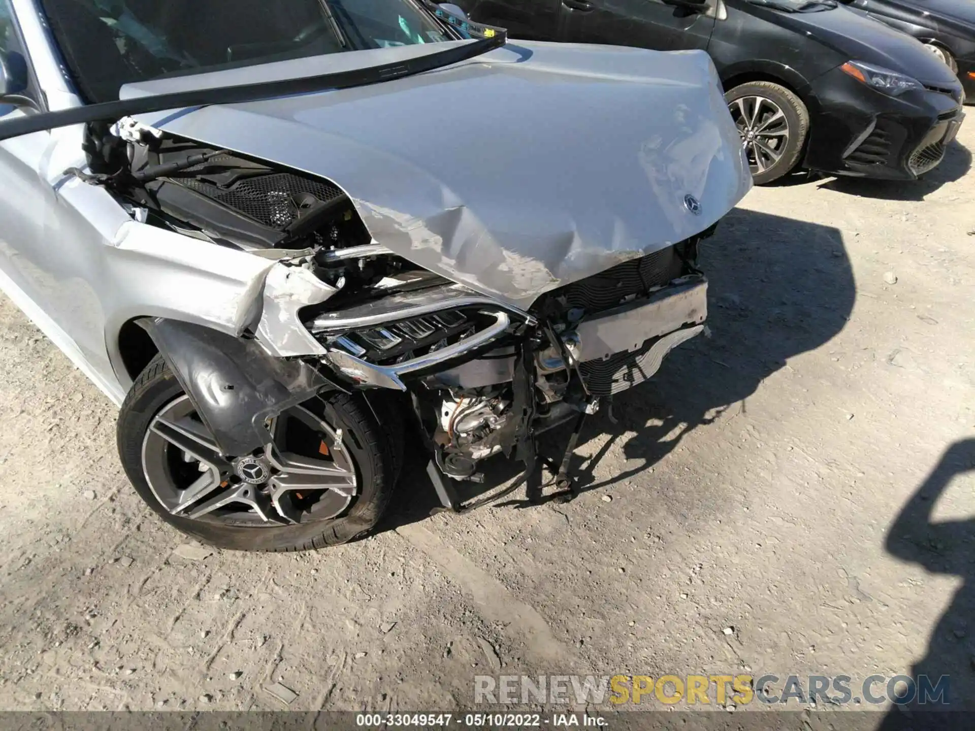 6 Photograph of a damaged car W1KWF8EB8MR643897 MERCEDES-BENZ C-CLASS 2021