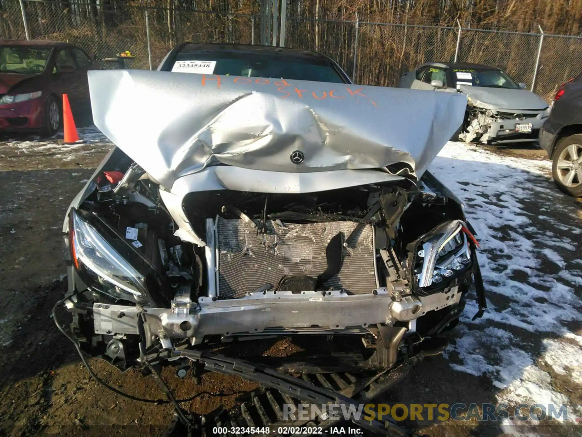 6 Photograph of a damaged car W1KWF8EB8MR647643 MERCEDES-BENZ C-CLASS 2021