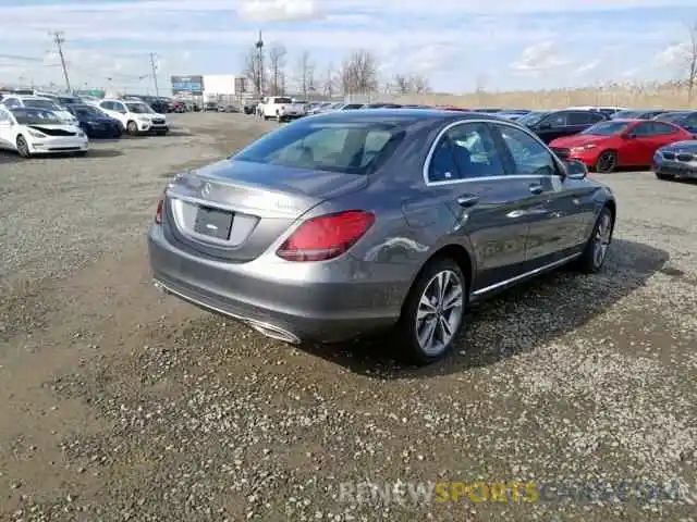 3 Photograph of a damaged car W1KWF8EB8MR652096 MERCEDES-BENZ C-CLASS 2021