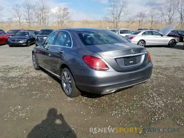 4 Photograph of a damaged car W1KWF8EB8MR652096 MERCEDES-BENZ C-CLASS 2021