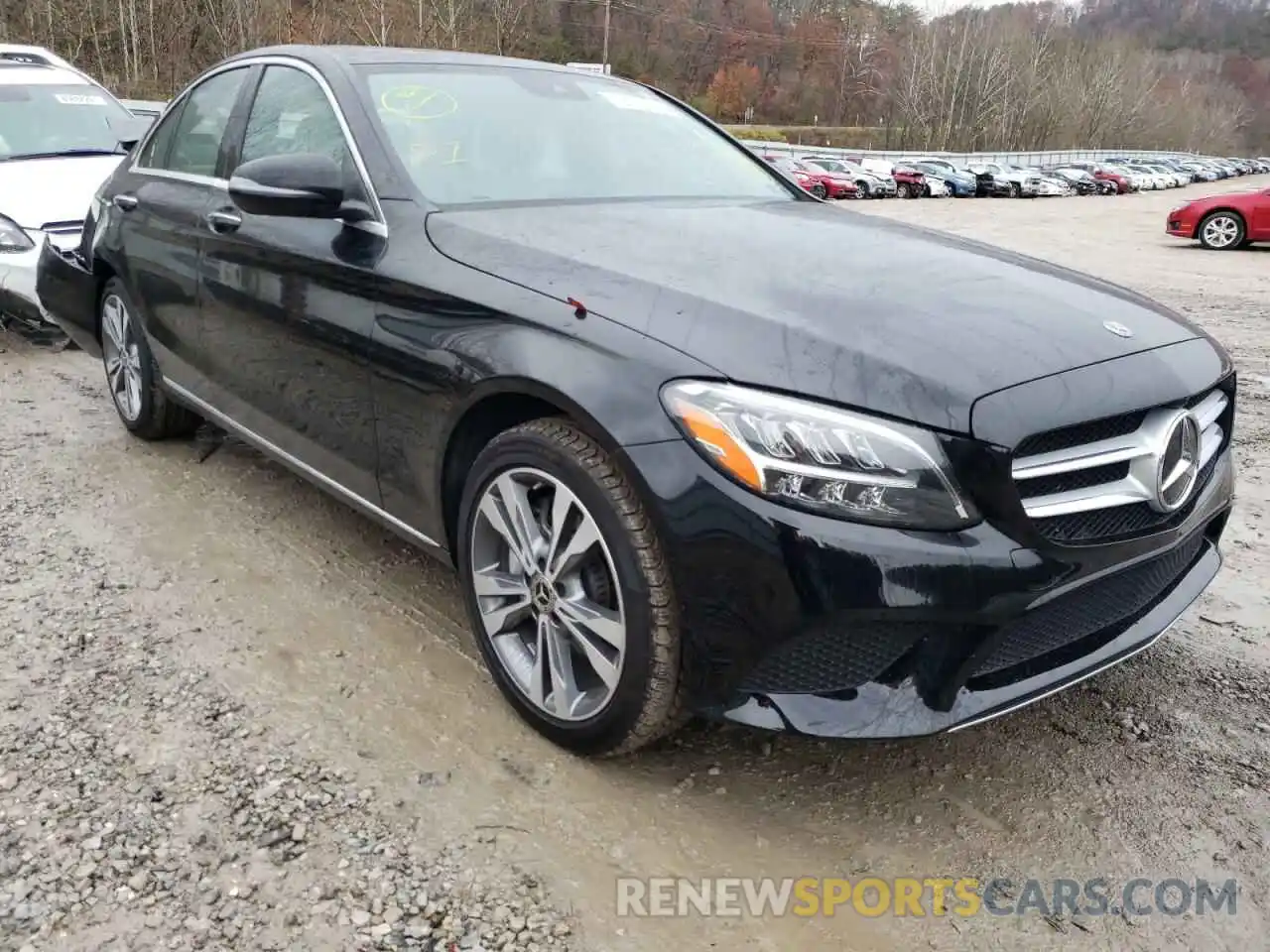 1 Photograph of a damaged car W1KWF8EB9MR620189 MERCEDES-BENZ C-CLASS 2021