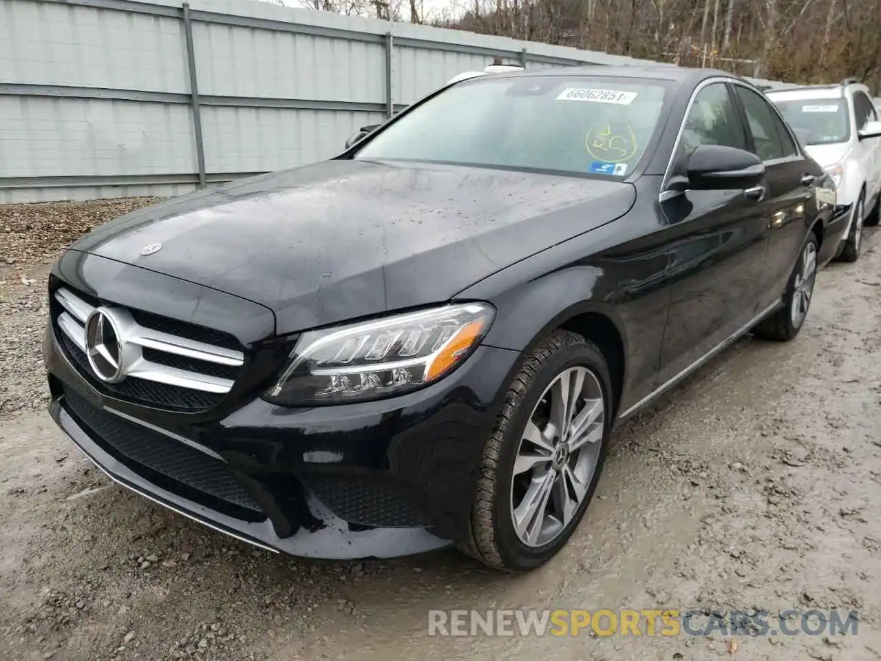 2 Photograph of a damaged car W1KWF8EB9MR620189 MERCEDES-BENZ C-CLASS 2021