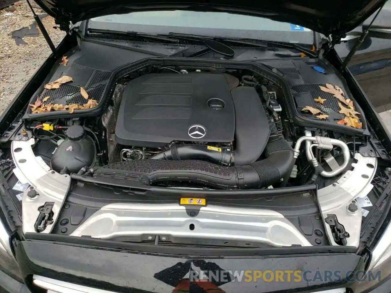 7 Photograph of a damaged car W1KWF8EB9MR620189 MERCEDES-BENZ C-CLASS 2021