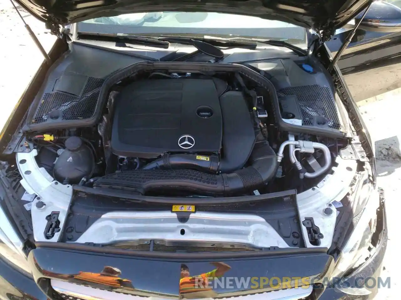 7 Photograph of a damaged car W1KWF8EB9MR623237 MERCEDES-BENZ C-CLASS 2021