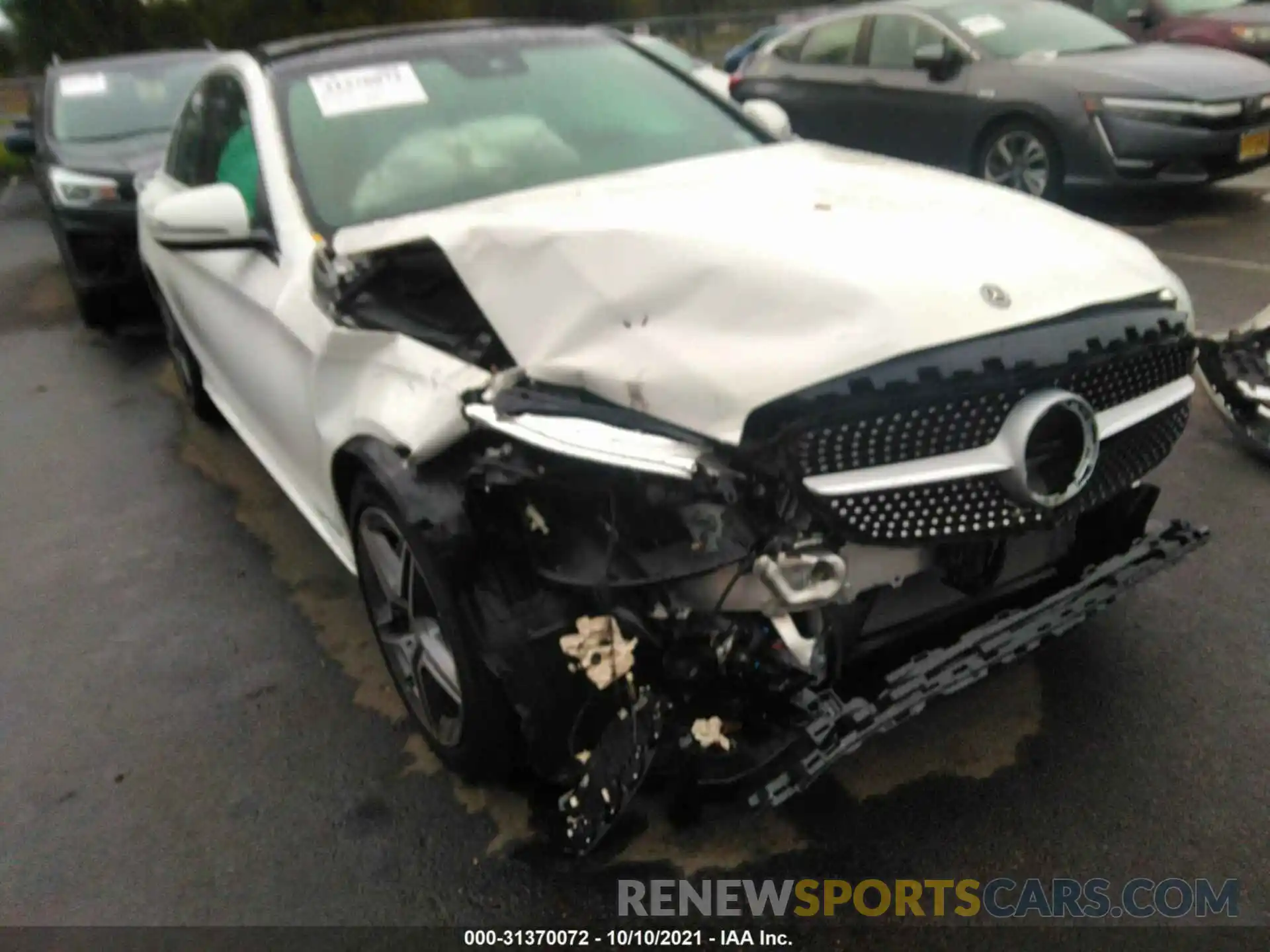 6 Photograph of a damaged car W1KWF8EBXMR630519 MERCEDES-BENZ C-CLASS 2021