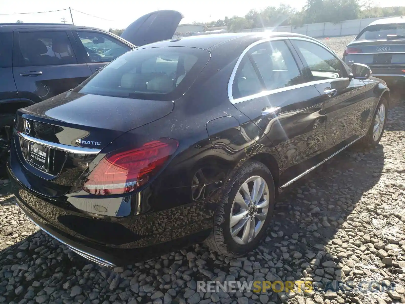 4 Photograph of a damaged car W1KWF8EBXMR645537 MERCEDES-BENZ C-CLASS 2021