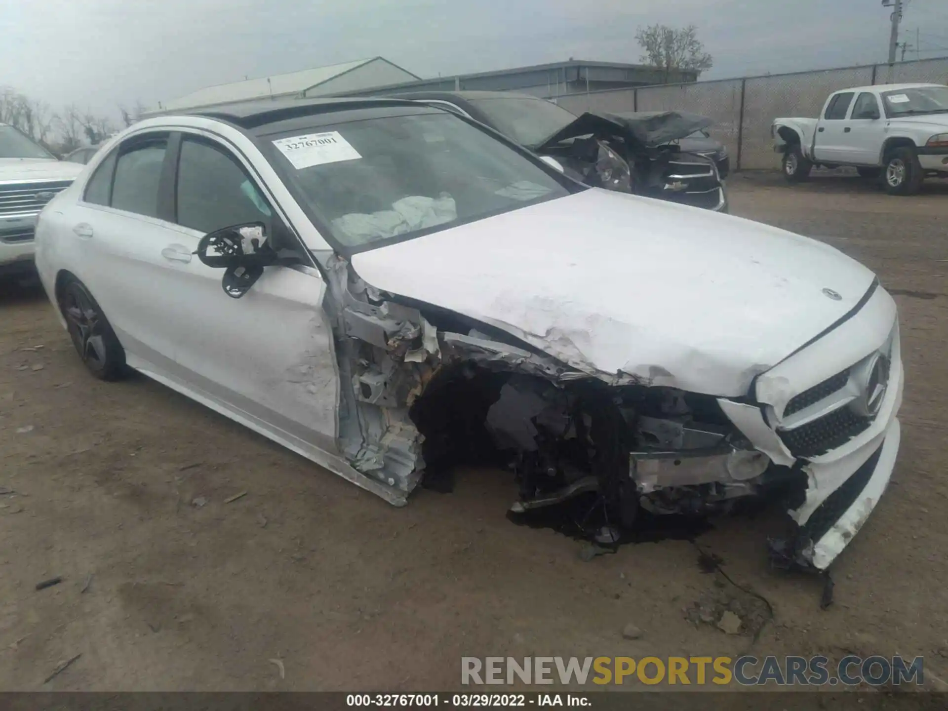 6 Photograph of a damaged car W1KWF8EBXMR648194 MERCEDES-BENZ C-CLASS 2021