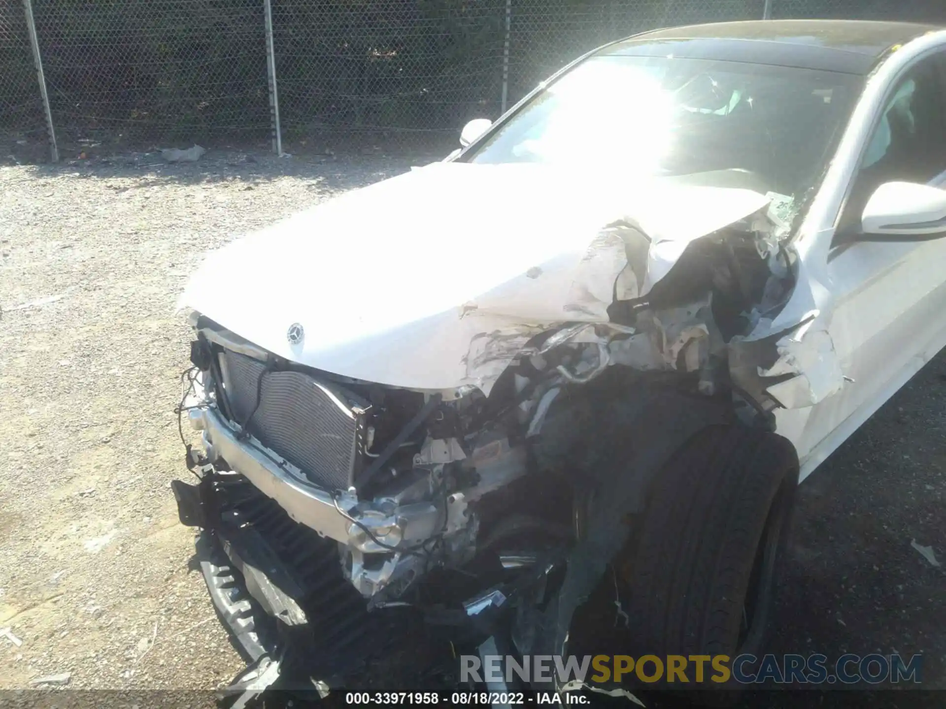 6 Photograph of a damaged car W1KWF8EBXMR650575 MERCEDES-BENZ C-CLASS 2021