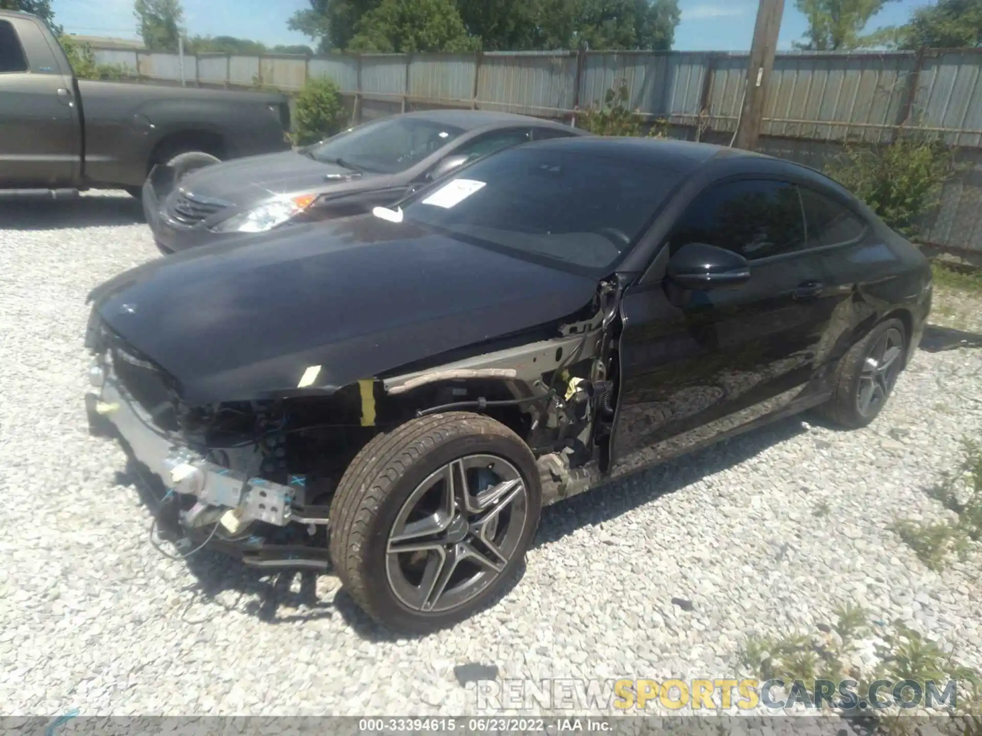 2 Photograph of a damaged car W1KWJ6EB0MG063154 MERCEDES-BENZ C-CLASS 2021