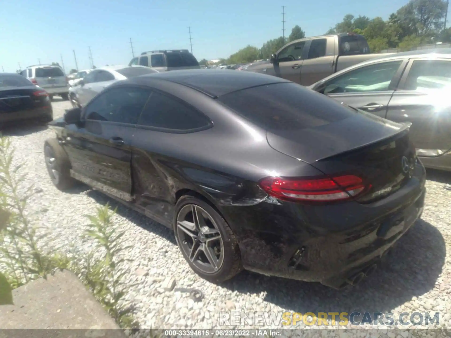 3 Photograph of a damaged car W1KWJ6EB0MG063154 MERCEDES-BENZ C-CLASS 2021