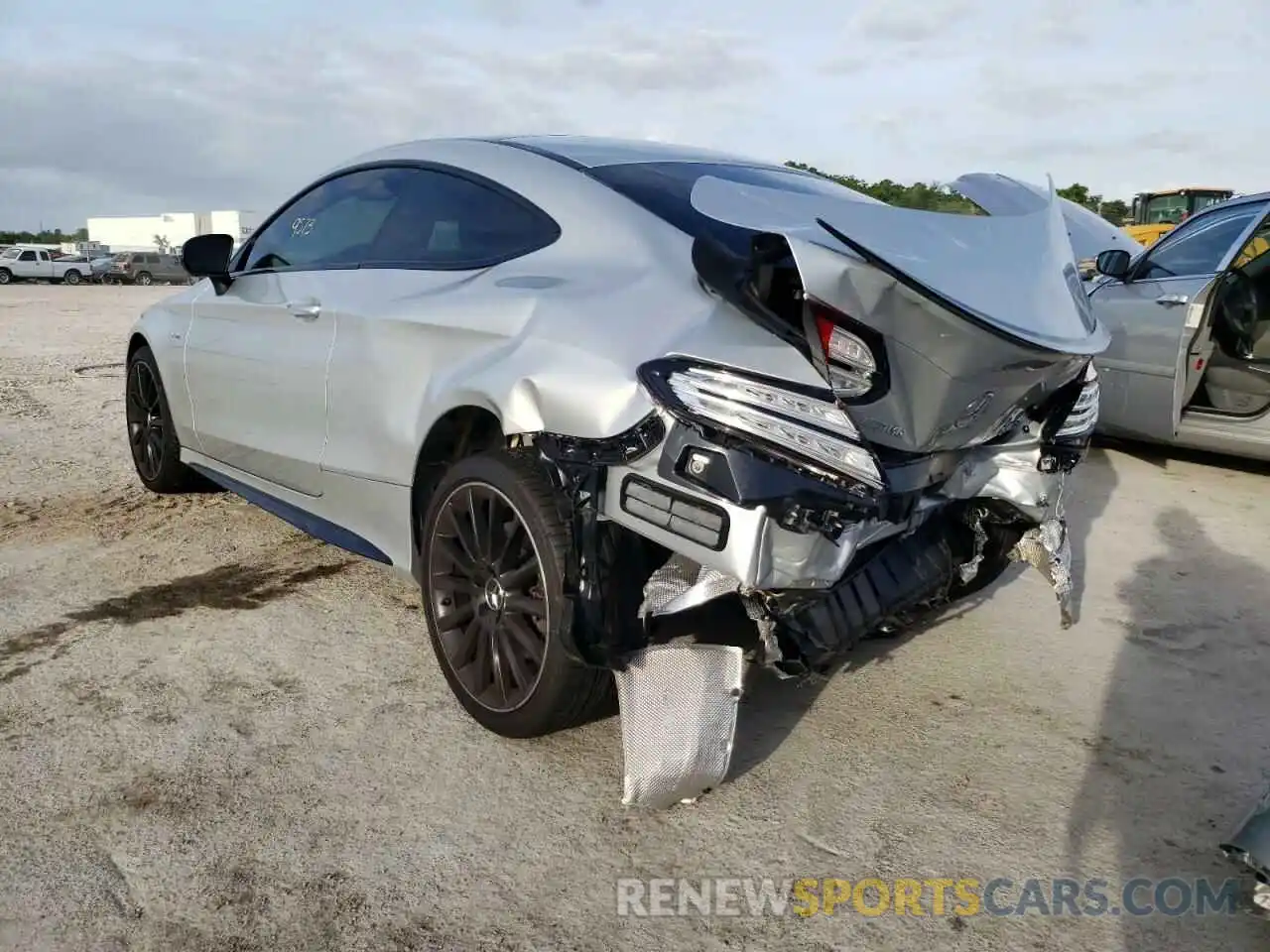 3 Photograph of a damaged car W1KWJ6EB3MG096309 MERCEDES-BENZ C-CLASS 2021